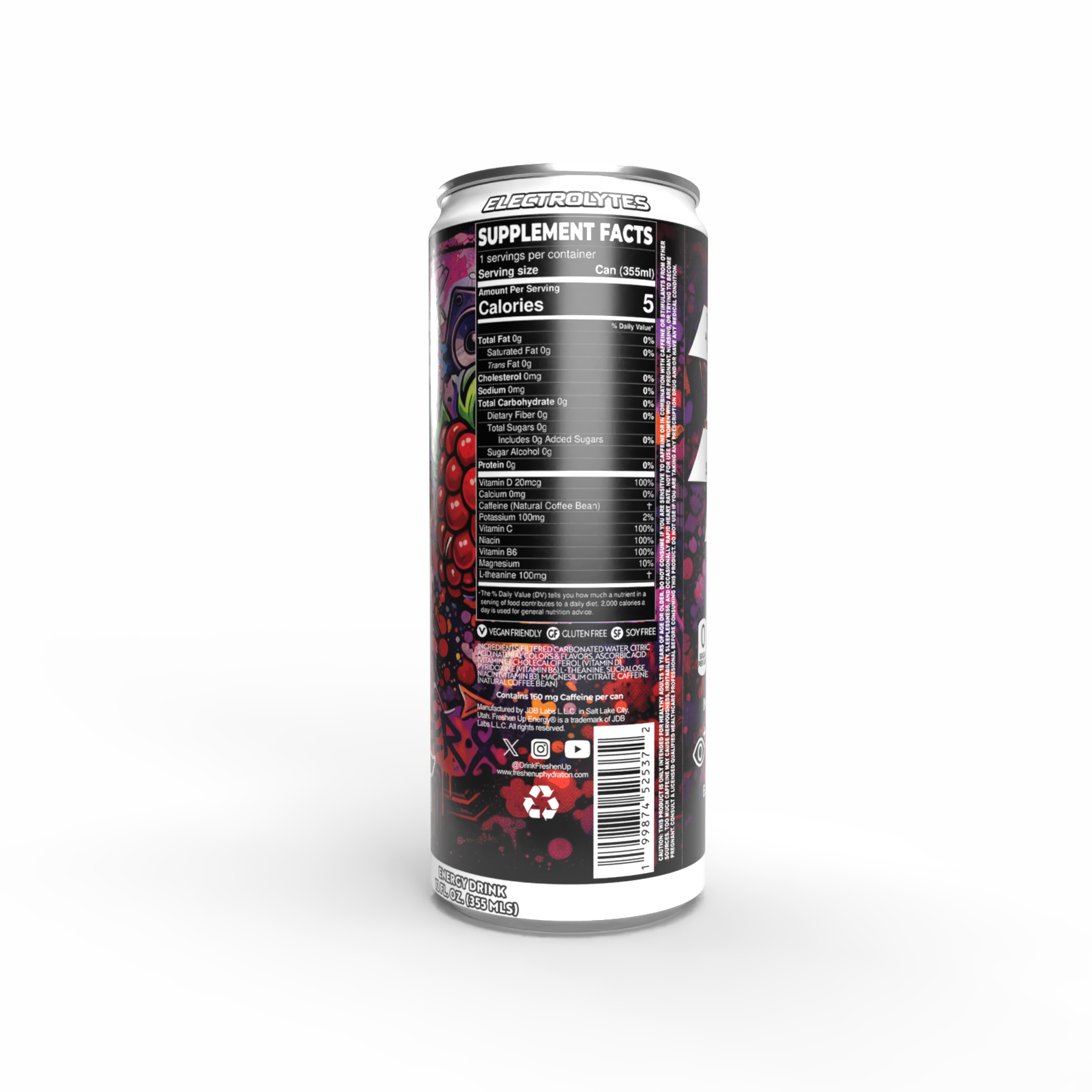 Tropical Vibes Cans (12-Pack) — Freshen Up Hydration Tropical Vibes Cans (12-Pack) — Freshen Up Hydration